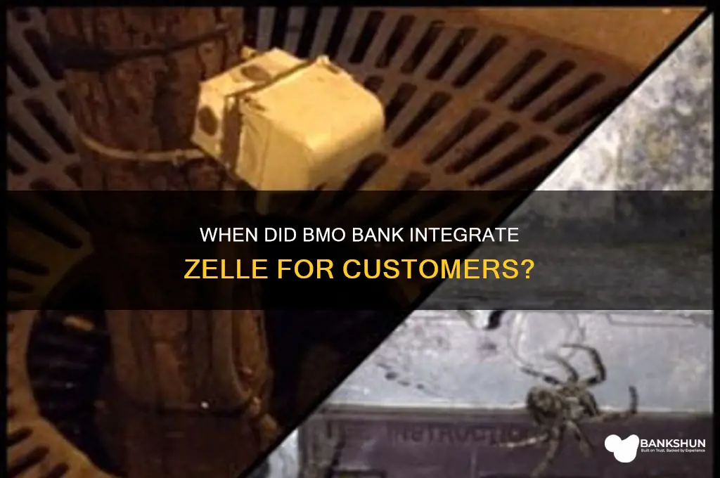 how long has bmo bank has zelle