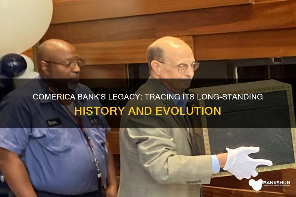 how long has comerica bank been around