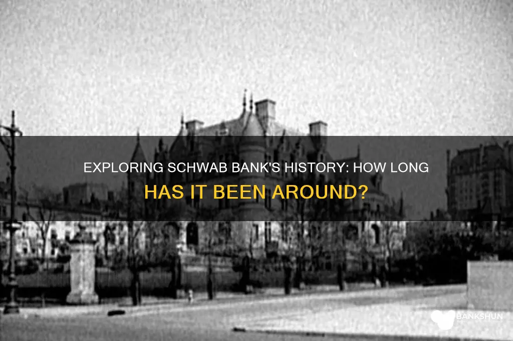 how long has schwab bank been around