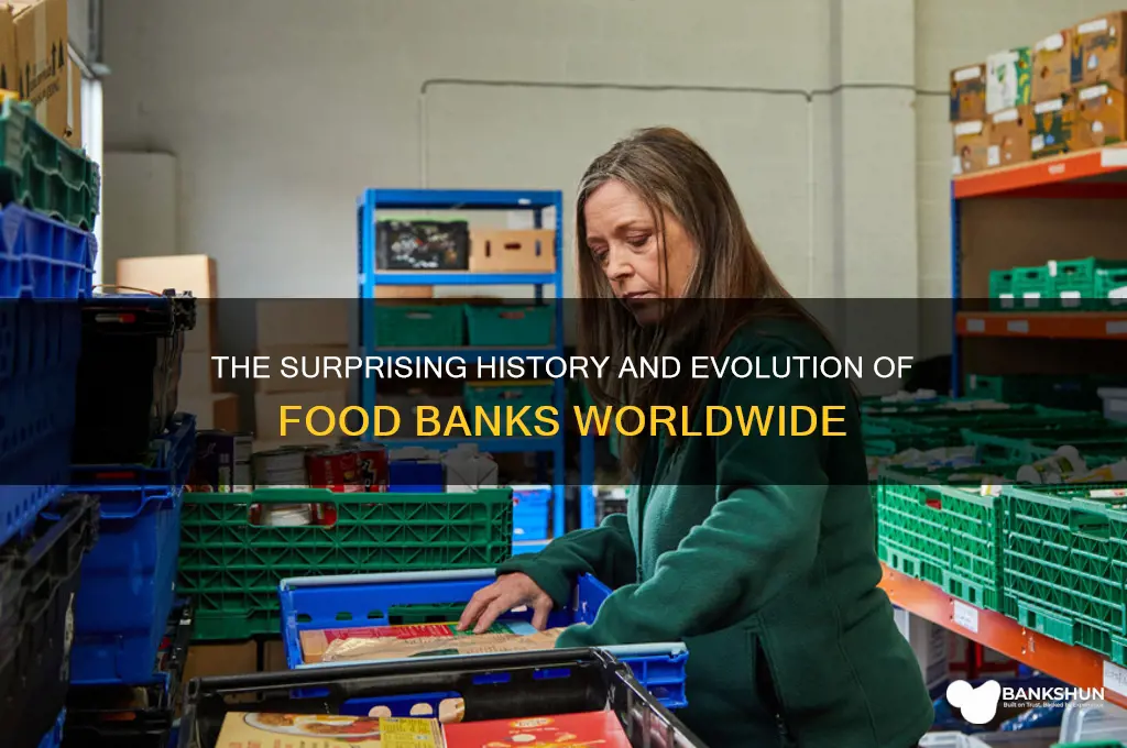 how long have food banks been around