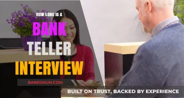 Bank Teller Interview Duration: What to Expect and How to Prepare