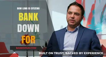 Citizens Bank Downtime: Understanding Service Outages and Recovery Times