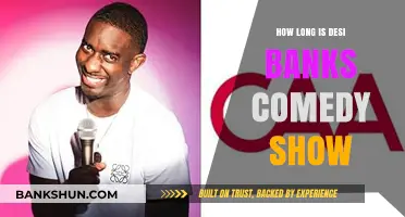 Desi Banks Comedy Show Duration: What to Expect and How Long It Lasts