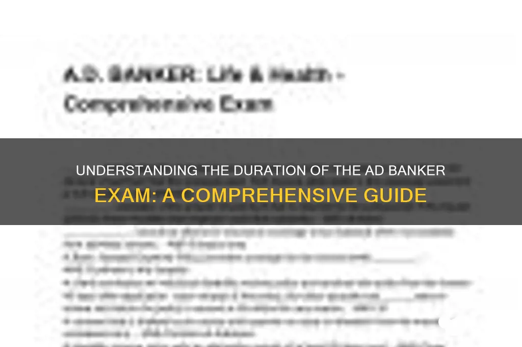 how long is the ad banker wxam