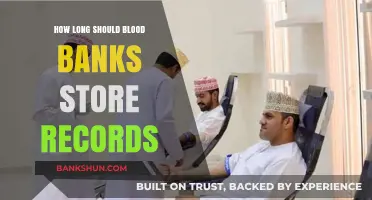 Optimal Record Retention: How Long Should Blood Banks Store Data?