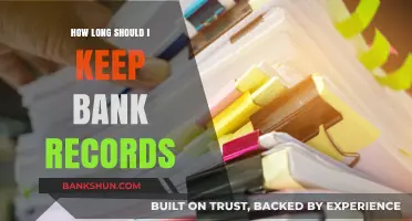 Keep Your Bank Records: Know the Retention Timeline