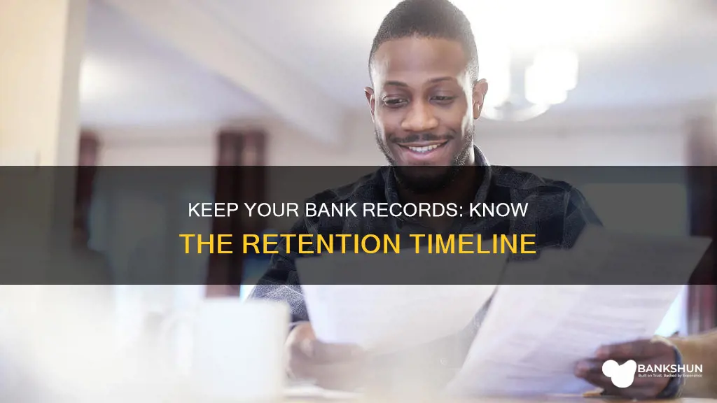 how long should i keep bank records