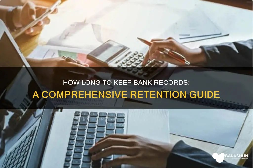 how long should you keep bank regi