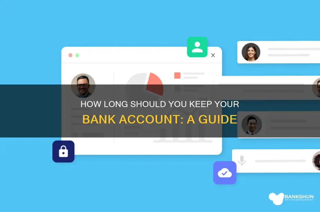 how long should you keep your bank