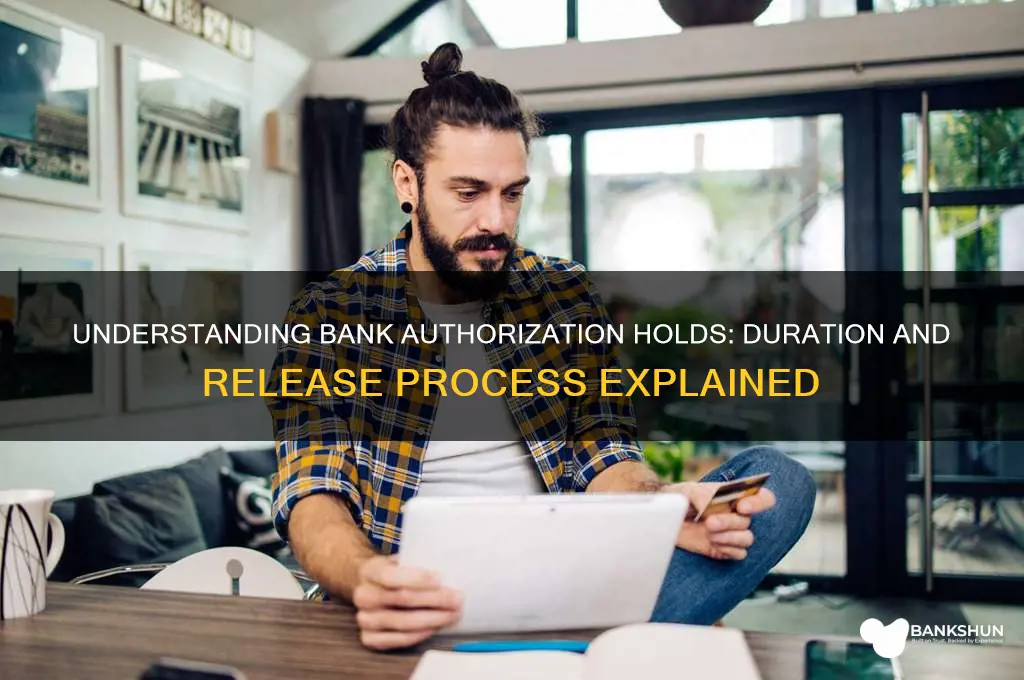 how long take bank remove autorazation hold