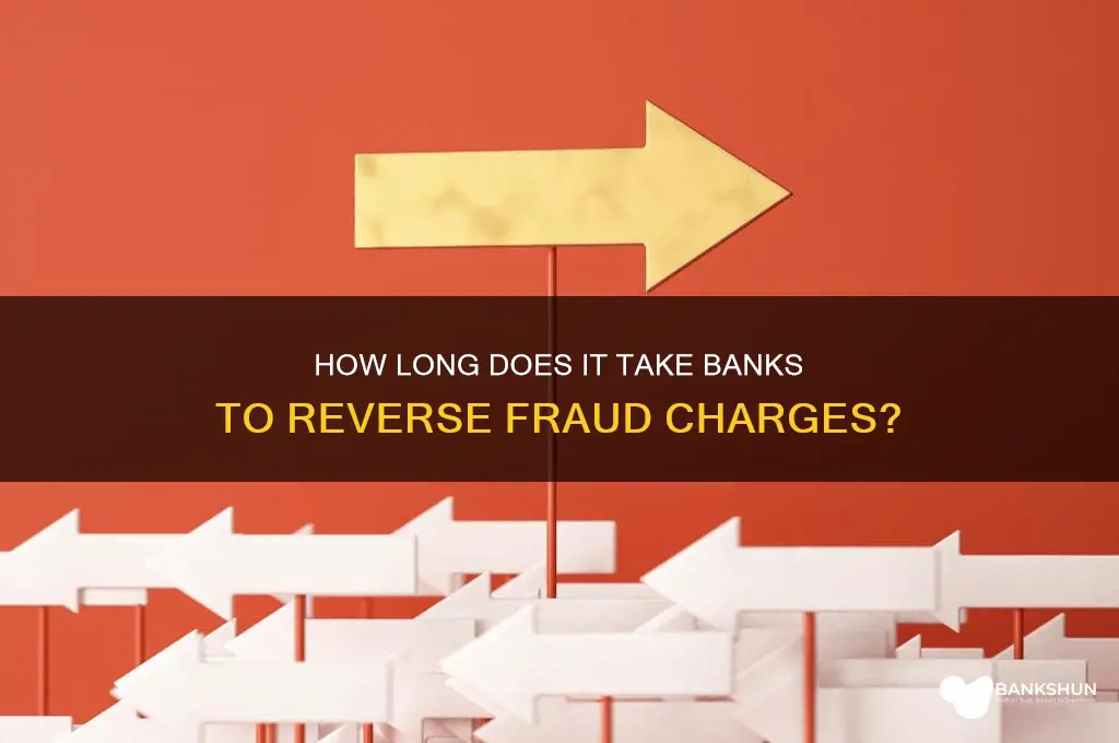 how long till bank reverse fraud charges