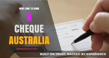 How Long Does It Take to Bank a Cheque in Australia?