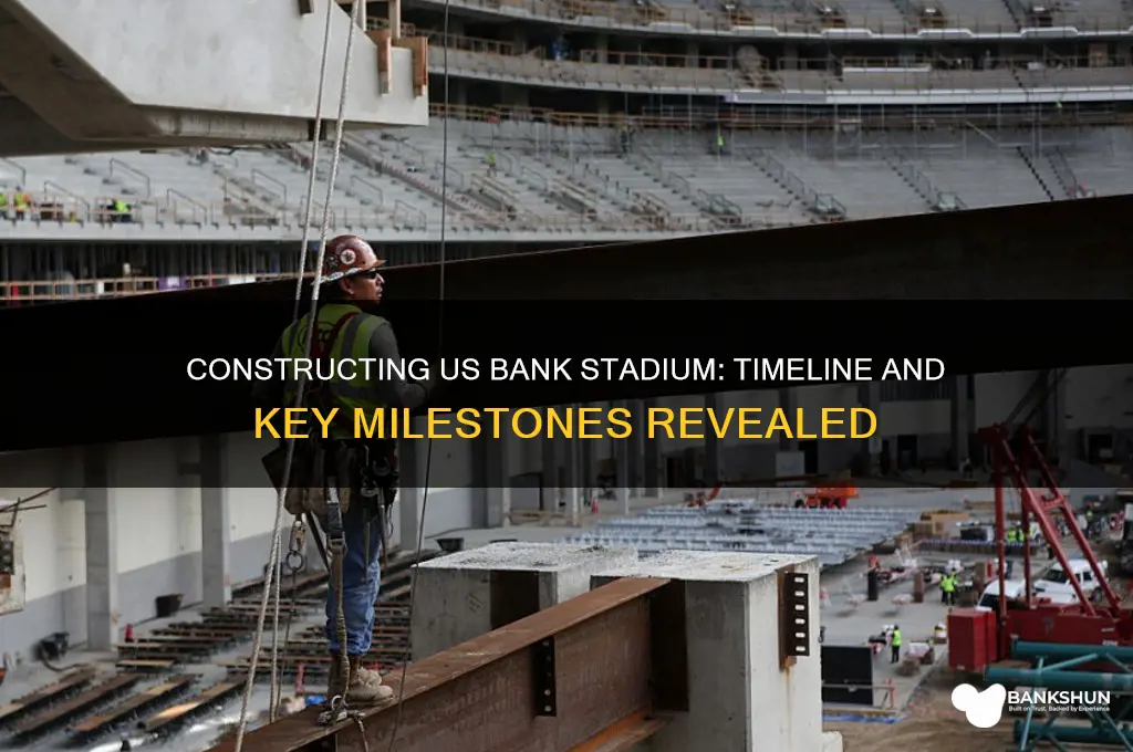 how long to build us bank stadium