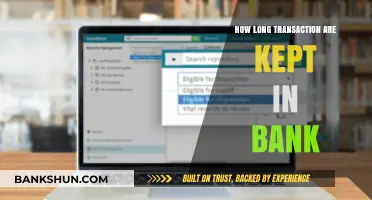 How Long Do Banks Retain Transaction Records? A Comprehensive Guide