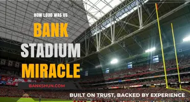 The Deafening Roar: US Bank Stadium's Miracle Noise Level Revealed