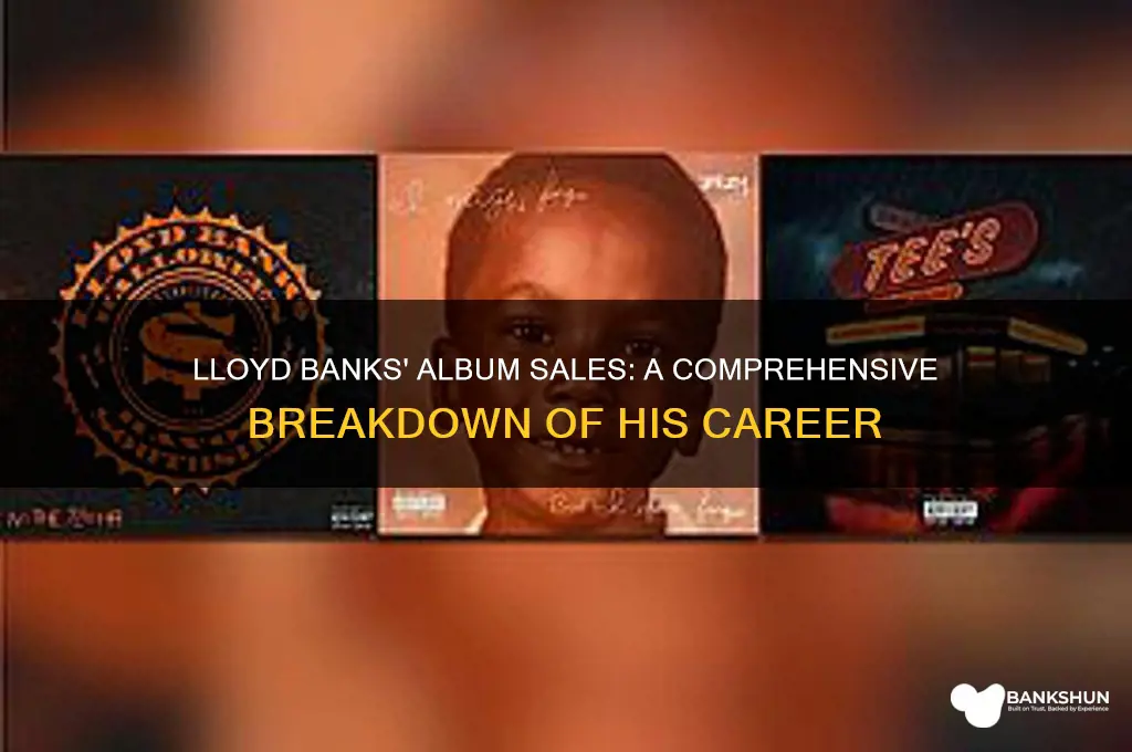 how many albums did lloyd banks sell