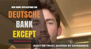 Deutsche Bank's Application Acceptance Rate: Insights and Analysis