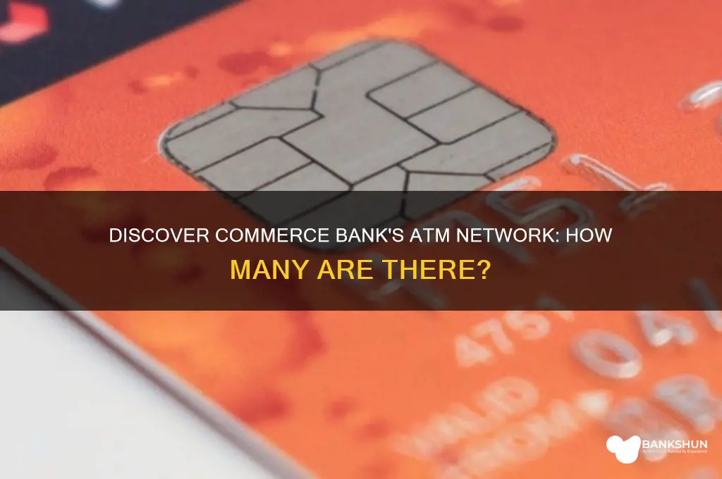how many atms does commerce bank have