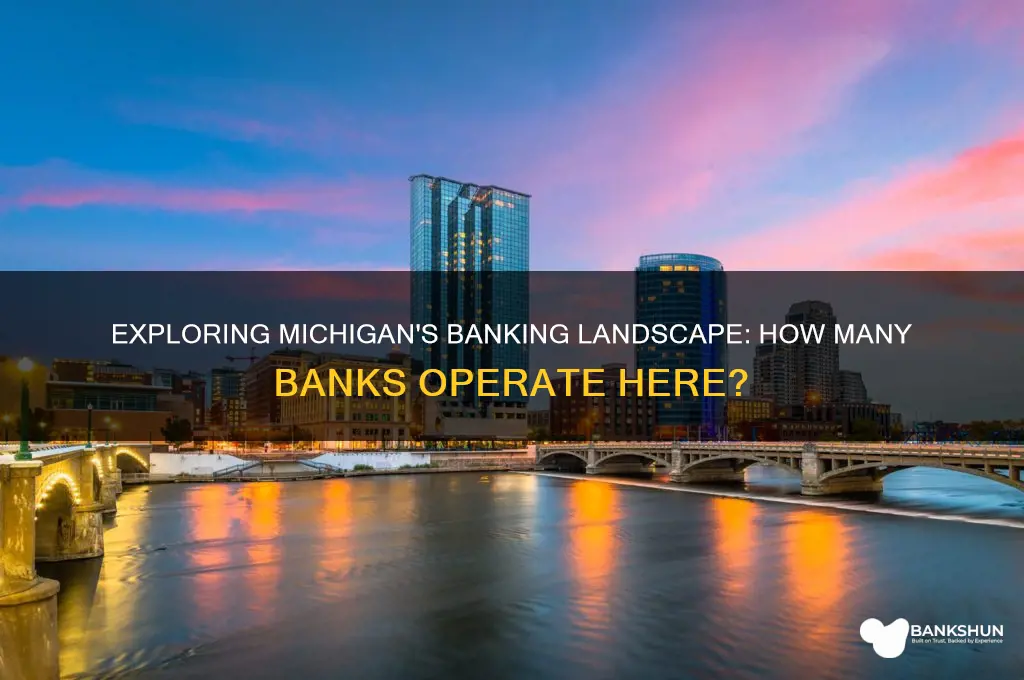 how many bank are in this michigan