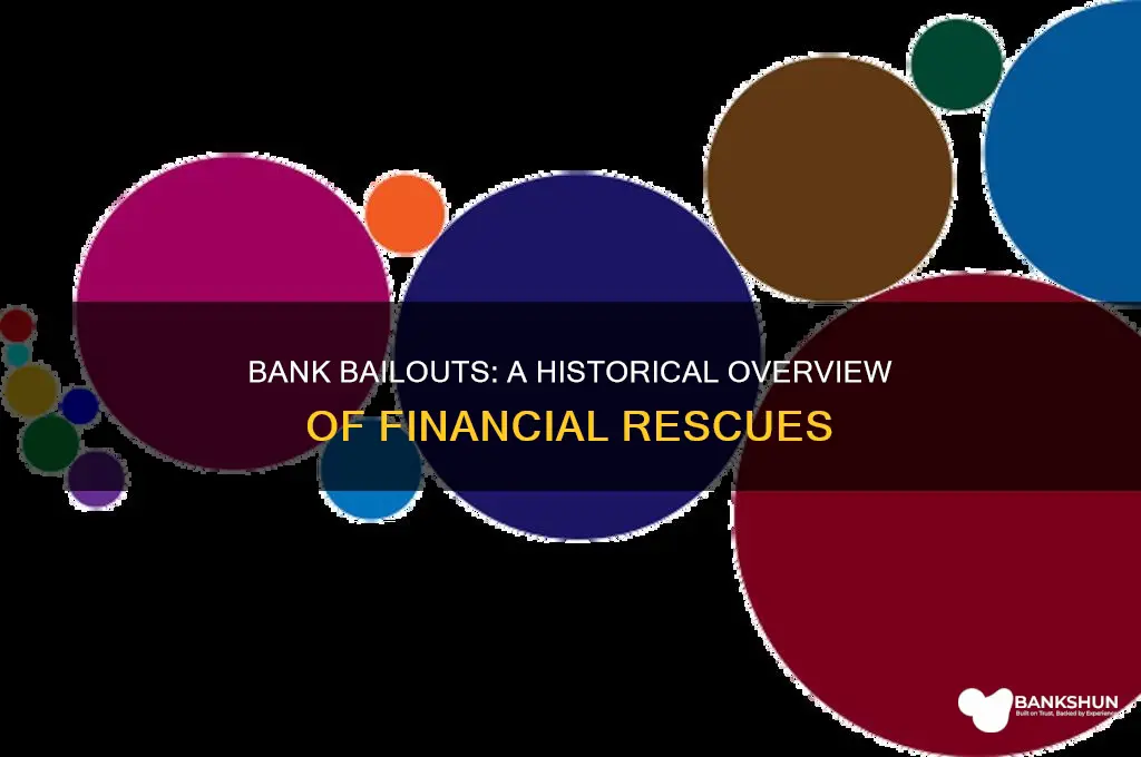 how many bank bailouts have there been