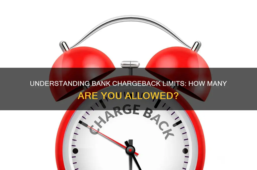 how many bank chargebacks are you allowed