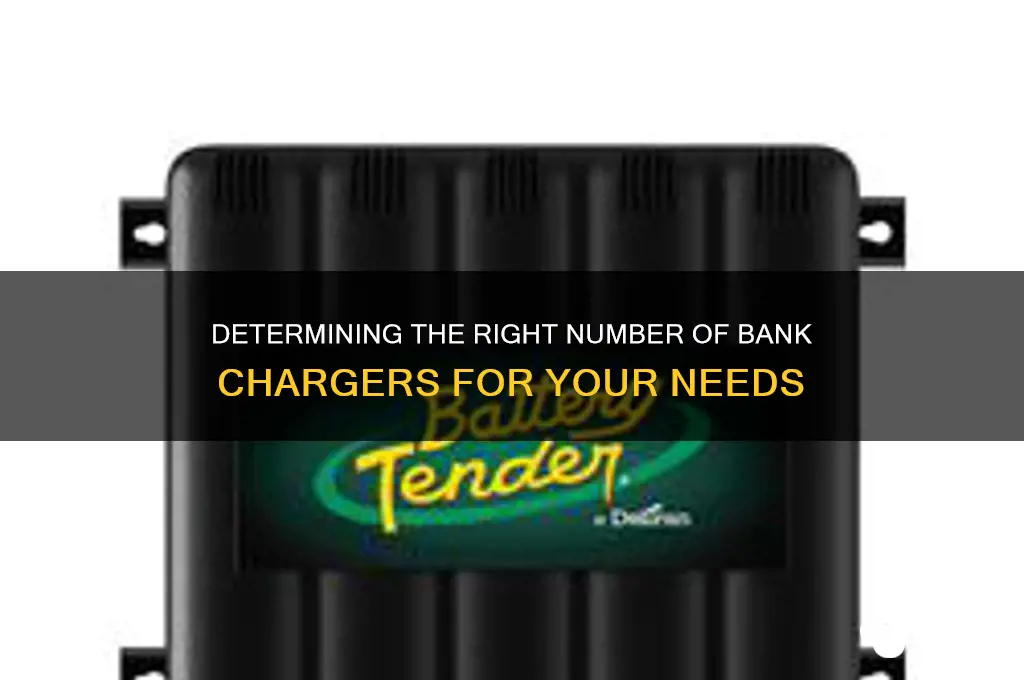 how many bank charger do i need