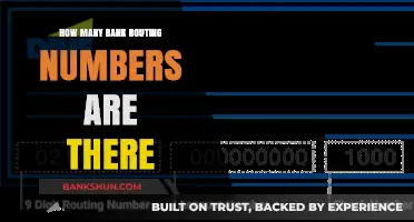 Understanding the Total Count of Bank Routing Numbers in the U.S