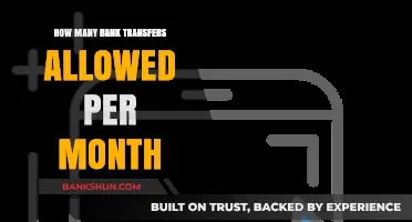 Monthly Bank Transfer Limits: How Many Transactions Are Allowed?