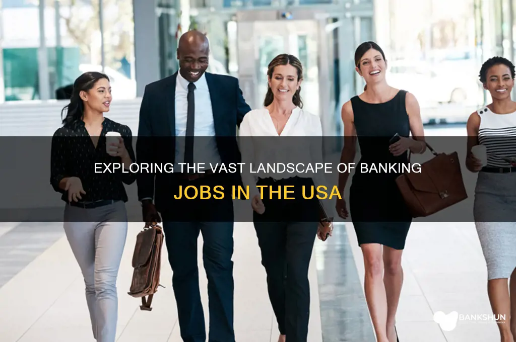 how many banking jobs in the usa