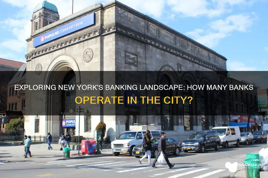 how many banks are in new york
