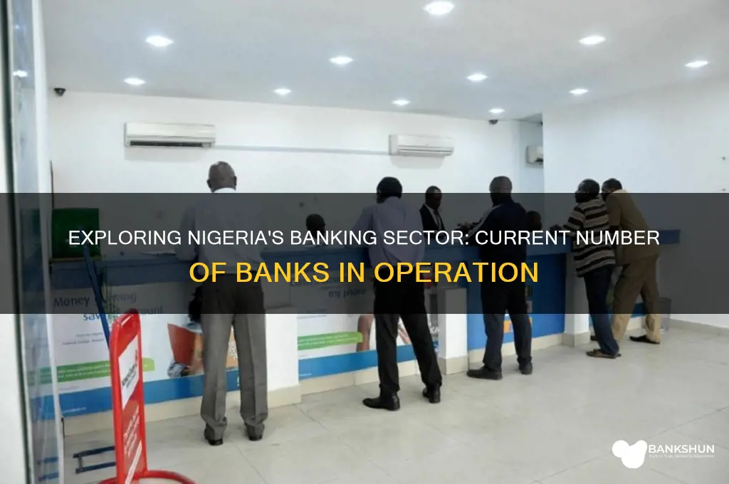 how many banks are in nigeria currently
