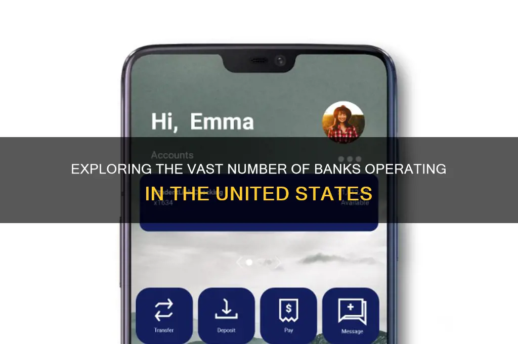 how many banks are in teh us