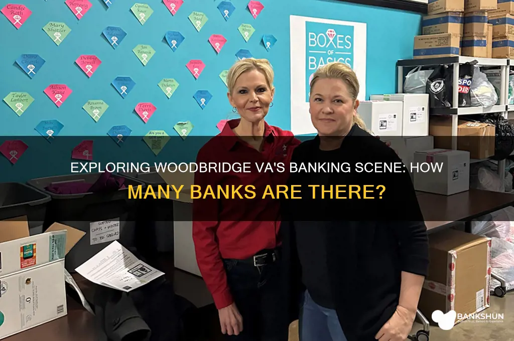 how many banks are in woodbridge va