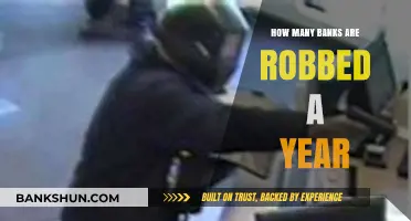 Bank Robbery Statistics: How Many Banks Robbed Yearly?