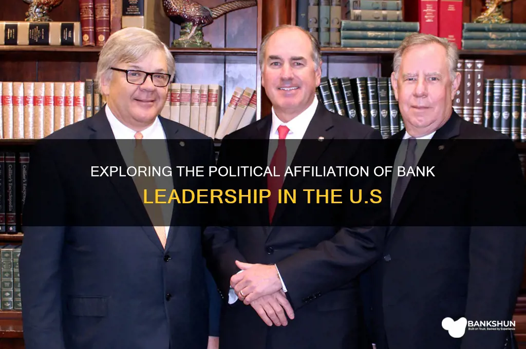how many banks are run by repubs