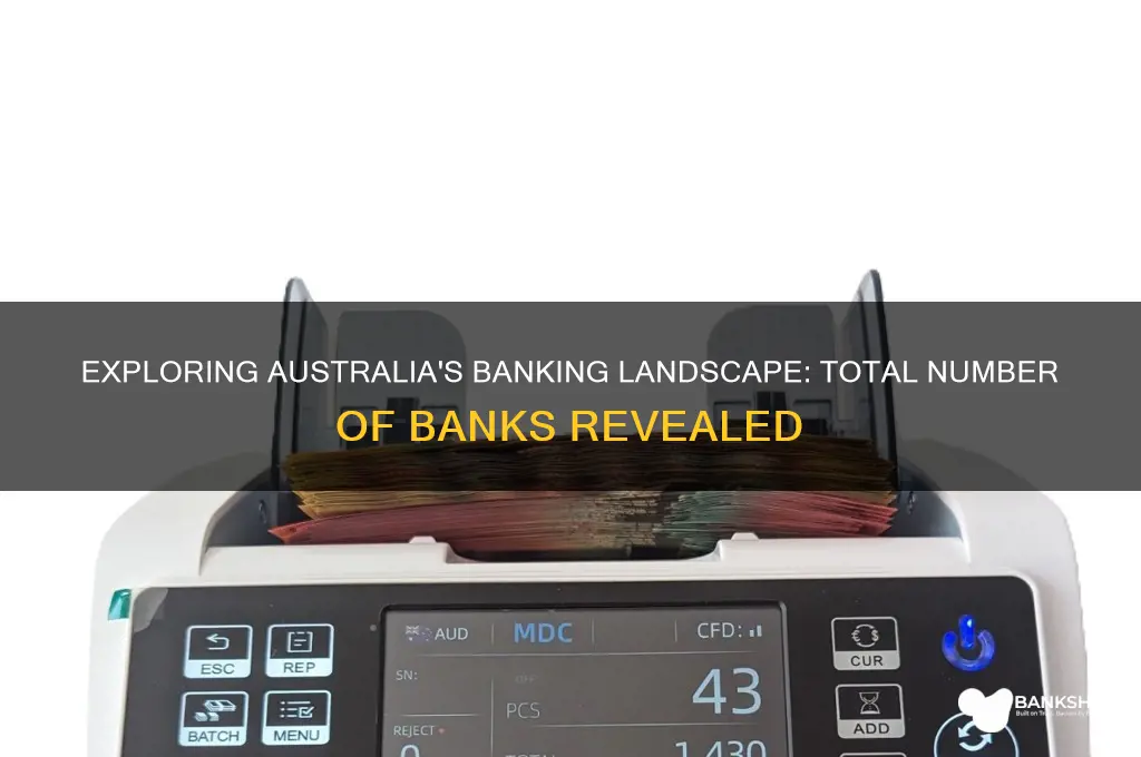 how many banks are there in australia