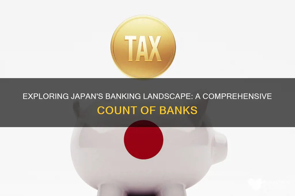 how many banks are there in japan