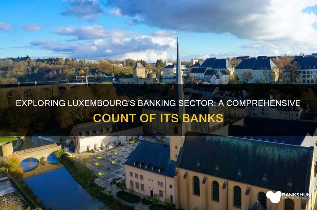 how many banks are there in luxembourg