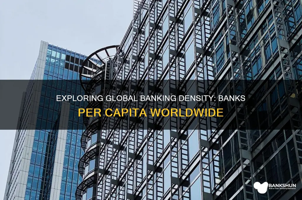 how many banks are there per capita