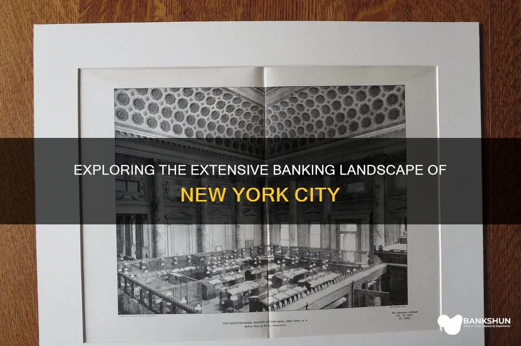 how many banks arte there in nyc