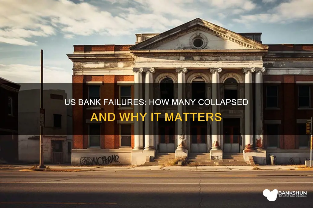 how many banks collapsed in the us