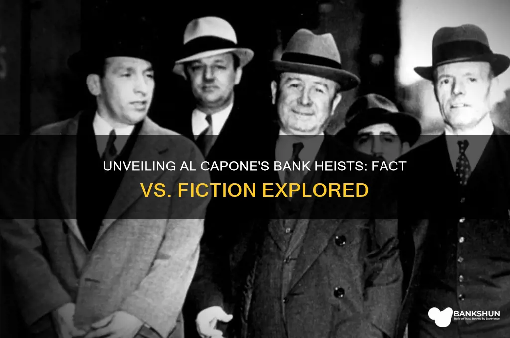 how many banks did al capone rob