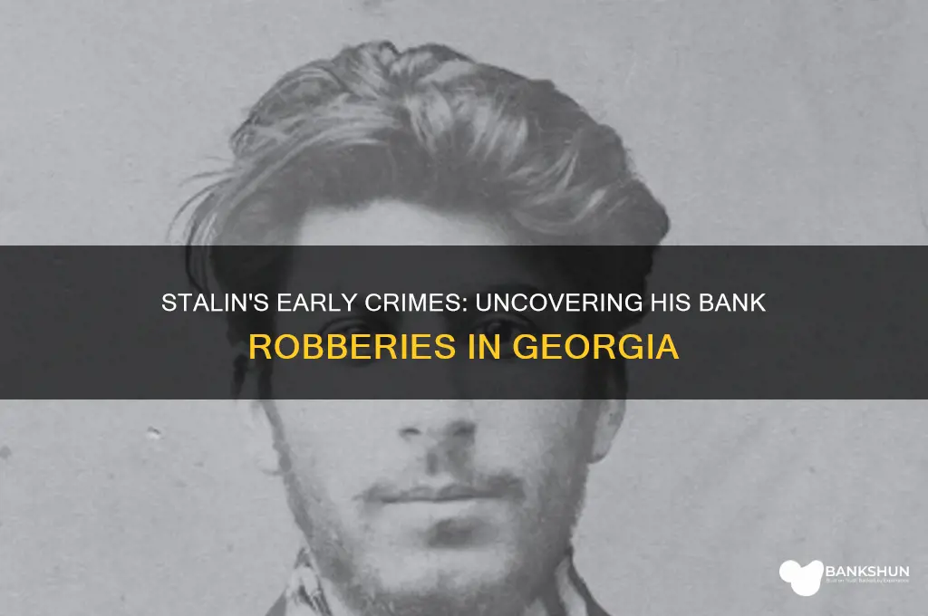 how many banks did joseph stalin rob