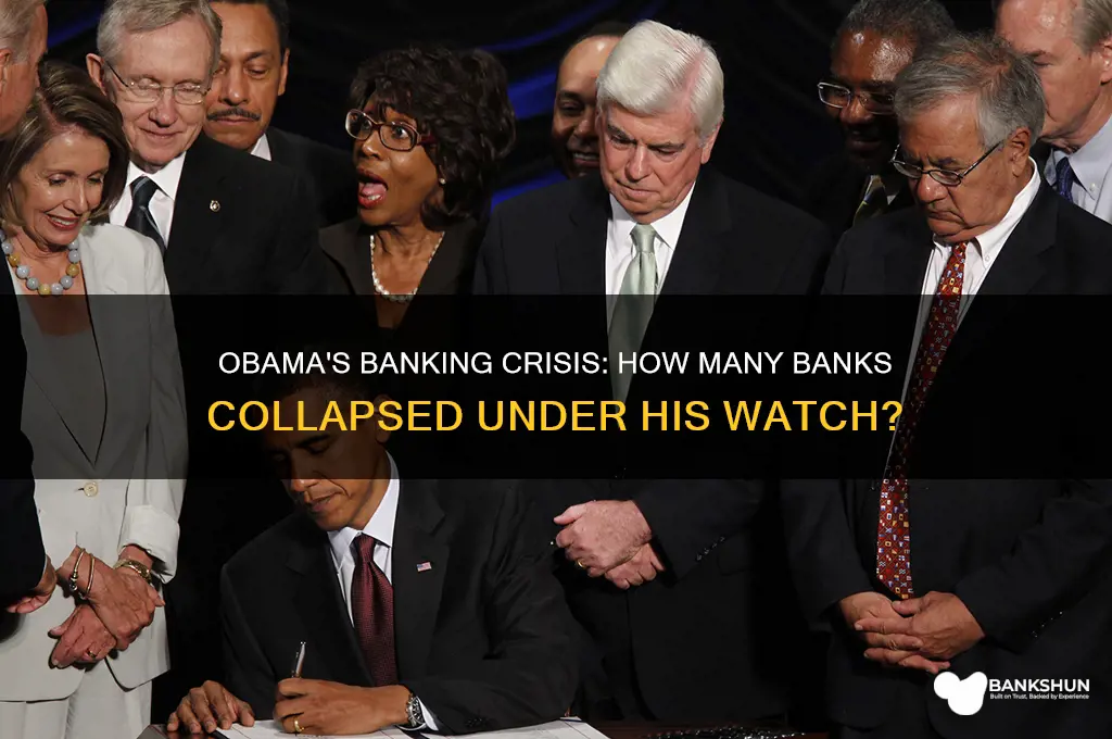 how many banks did obama make fail