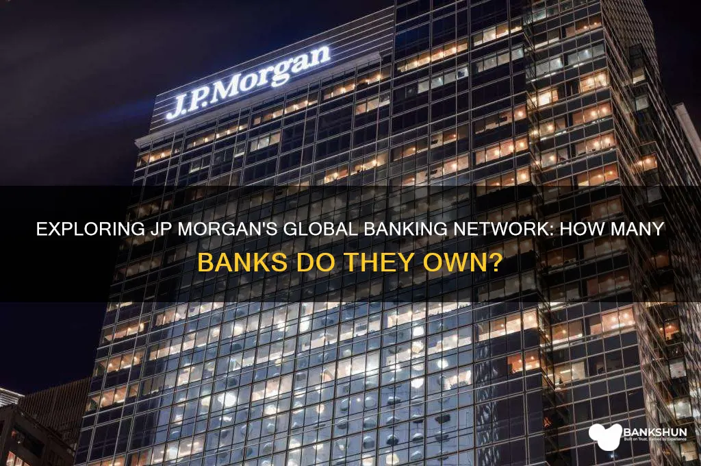 how many banks does jp morgan have