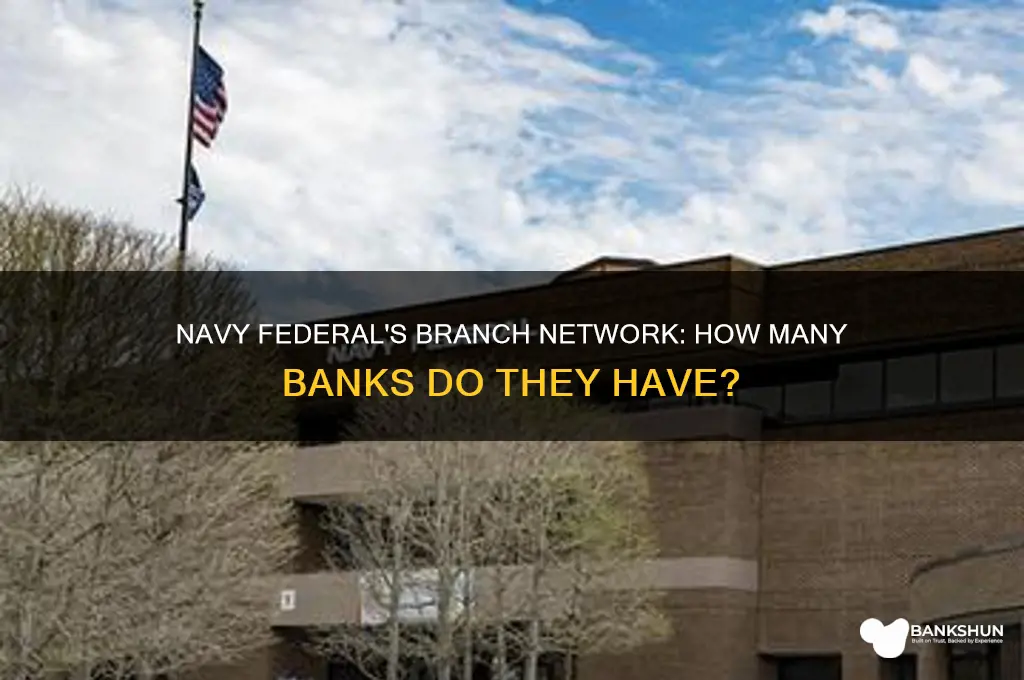 how many banks does navy federal have