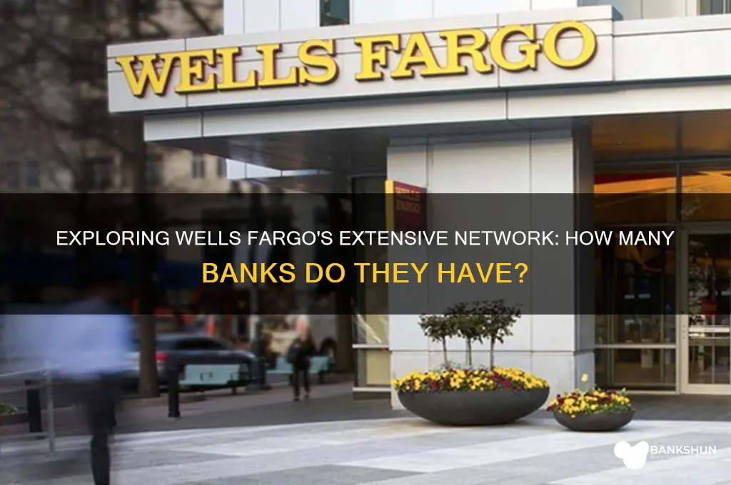 how many banks does wells fargo have