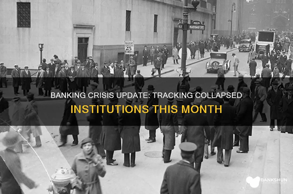 how many banks have collapsed this month