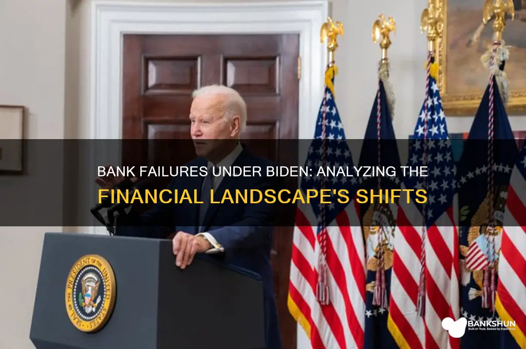 how many banks have failed under biden