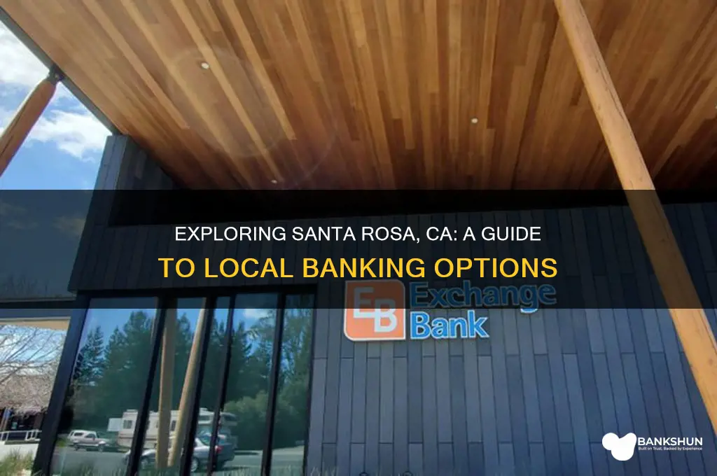 how many banks in santa rosa ca